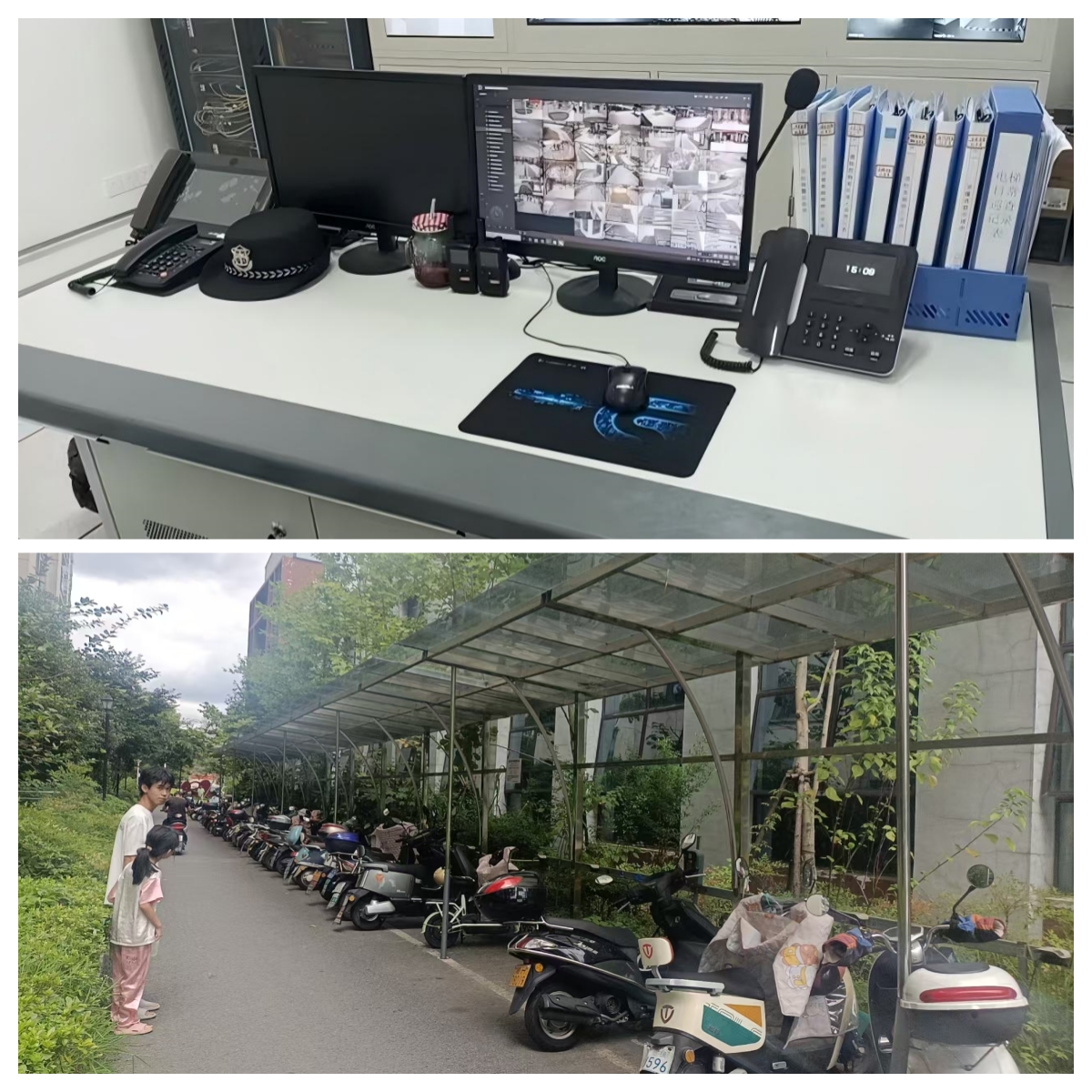 圖 整改后的設(shè)備間、小區(qū)停車棚.jpg